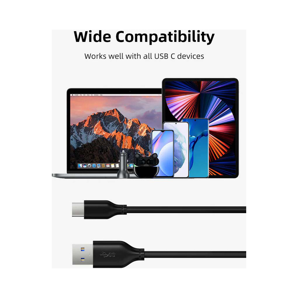 Дата кабель USB 3.0 AM to USB-C 1.5m Cabletime (CA915439) Дата кабель USB 3.0 AM to USB-C 1.5m Cabletime (CA915439)