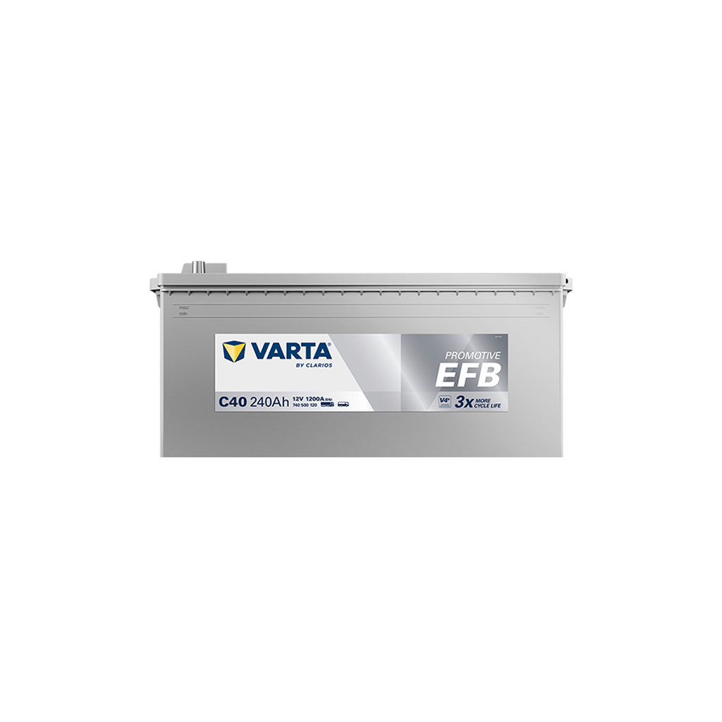 Акумулятор автомобільний Varta ProMotive EFB 240Ah бокова(+/-) (1200EN) C40 (740500120) Акумулятор автомобільний Varta ProMotive EFB 240Ah бокова(+/-) (1200EN) C40 (740500120)