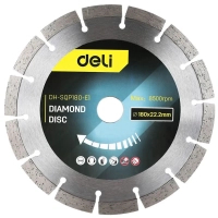 Deli cutting circle 180 x 22.2 mm for dry cutting (EDH-SQP180-E1)