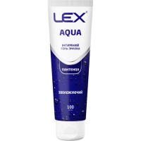 Intimate gel lubricant Lex Condoms Aqua Moisturizing 100 ml (7640341151905)