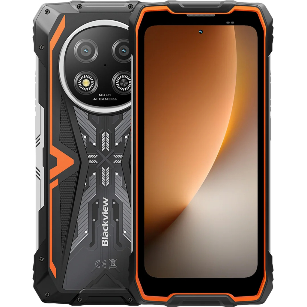 Мобільний телефон Blackview ROCK 2 8/256GB Orange (6931548325512)