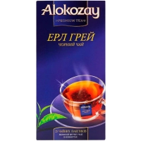 Alokozay black tea with bergamot aroma 25x2 g (4820229040443)