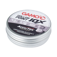 Gamo 10x HollowPoint AccuTek bullets 4.5 mm 0.49 g 500 pcs (6322546-AK)