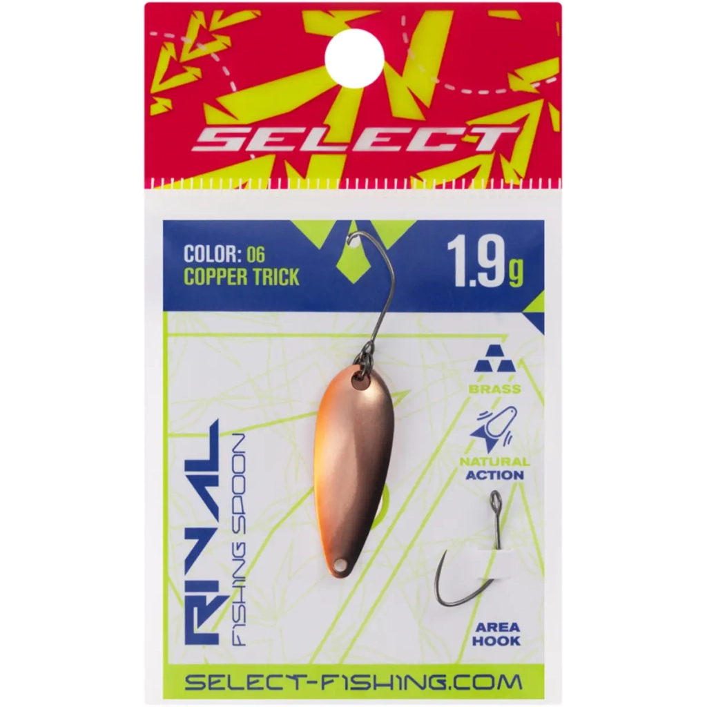 Блешня Select Rival 1.9g 30mm 06 Copper Trick (1870.79.86) Блешня Select Rival 1.9g 30mm 06 Copper Trick (1870.79.86)
