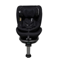 Автокрісло Velano Vento 360° i-Size 40150 см, ISOFIX + опорна нога, black (48417)