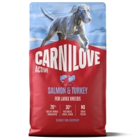 Сухий корм для собак Carnilove Active Salmon & Turkey Large Breed 4 кг (8595602581320)