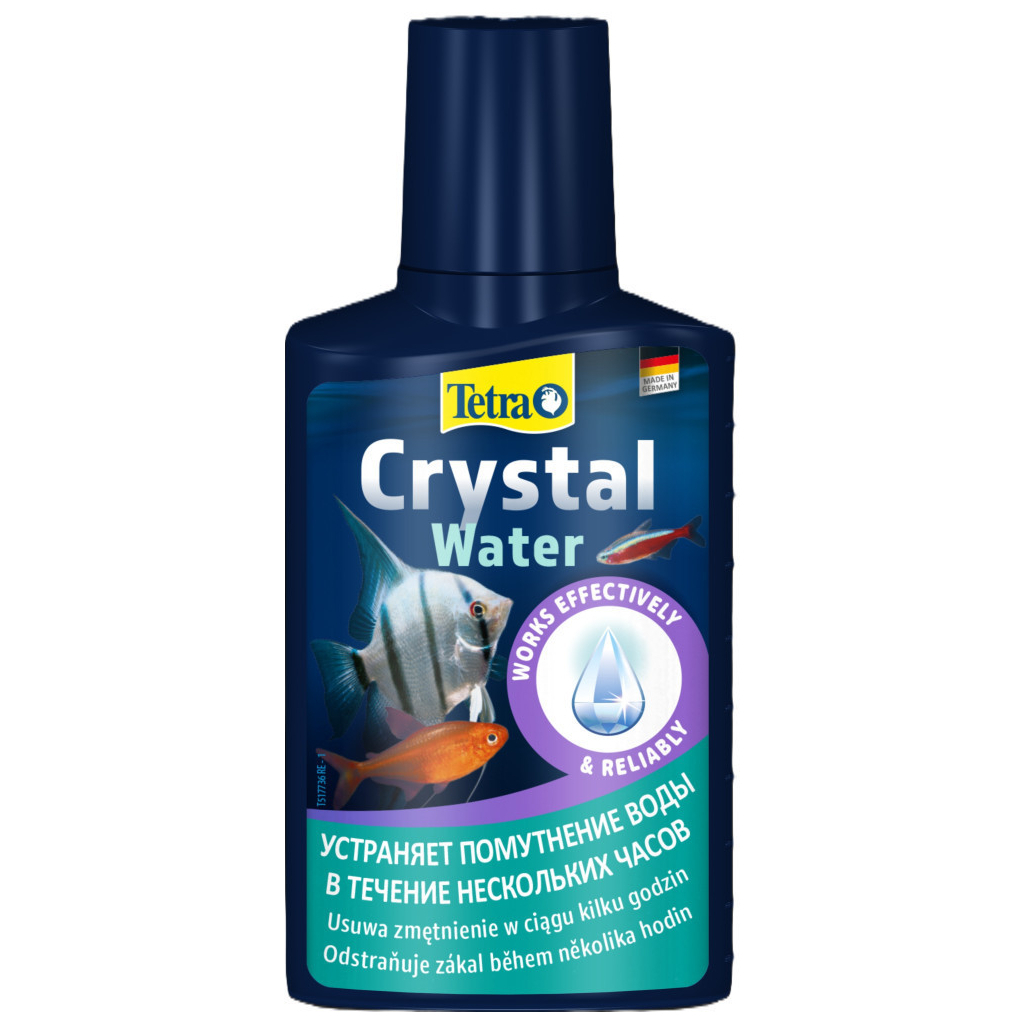 Засіб по догляду за водою Tetra Crystal Water від помутніння води 100 мл на 200 л (4004218329201)
