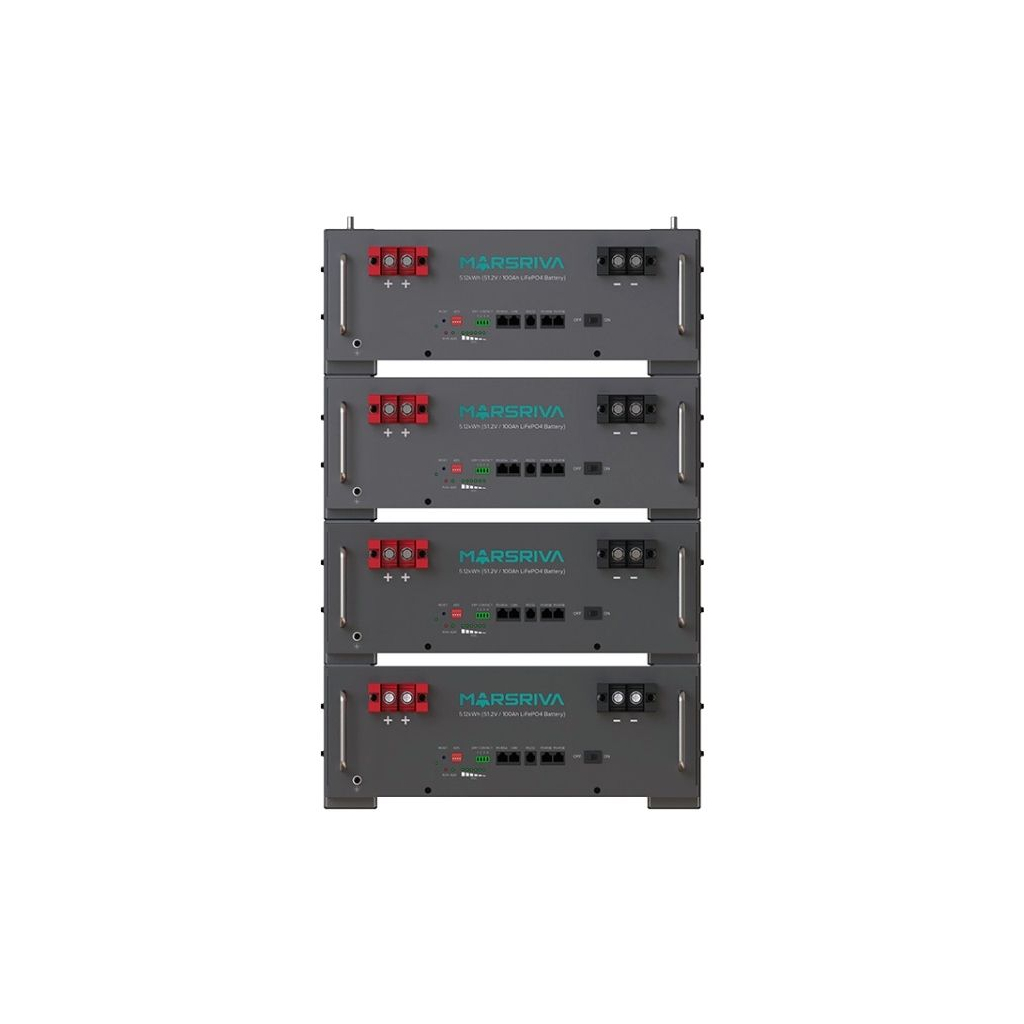 Батарея LiFePo4 Marsriva 51.2V 100Ah (MR-LFP5.12-LRT) Батарея LiFePo4 Marsriva 51.2V 100Ah (MR-LFP5.12-LRT)