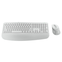 Комплект Logitech Signature Comfort Plus MK880 Wireless/USB-C for Business UA Off-White (920-014033)