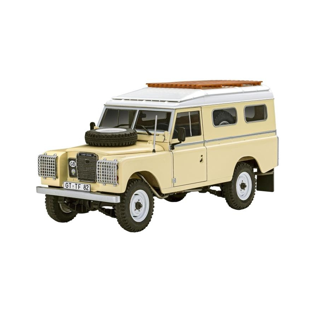 Збірна модель Revell набір автомобіль Land Rover Series III LWB , рівень 3, 1:24 (RVL-67056) Збірна модель Revell набір автомобіль Land Rover Series III LWB , рівень 3, 1:24 (RVL-67056)