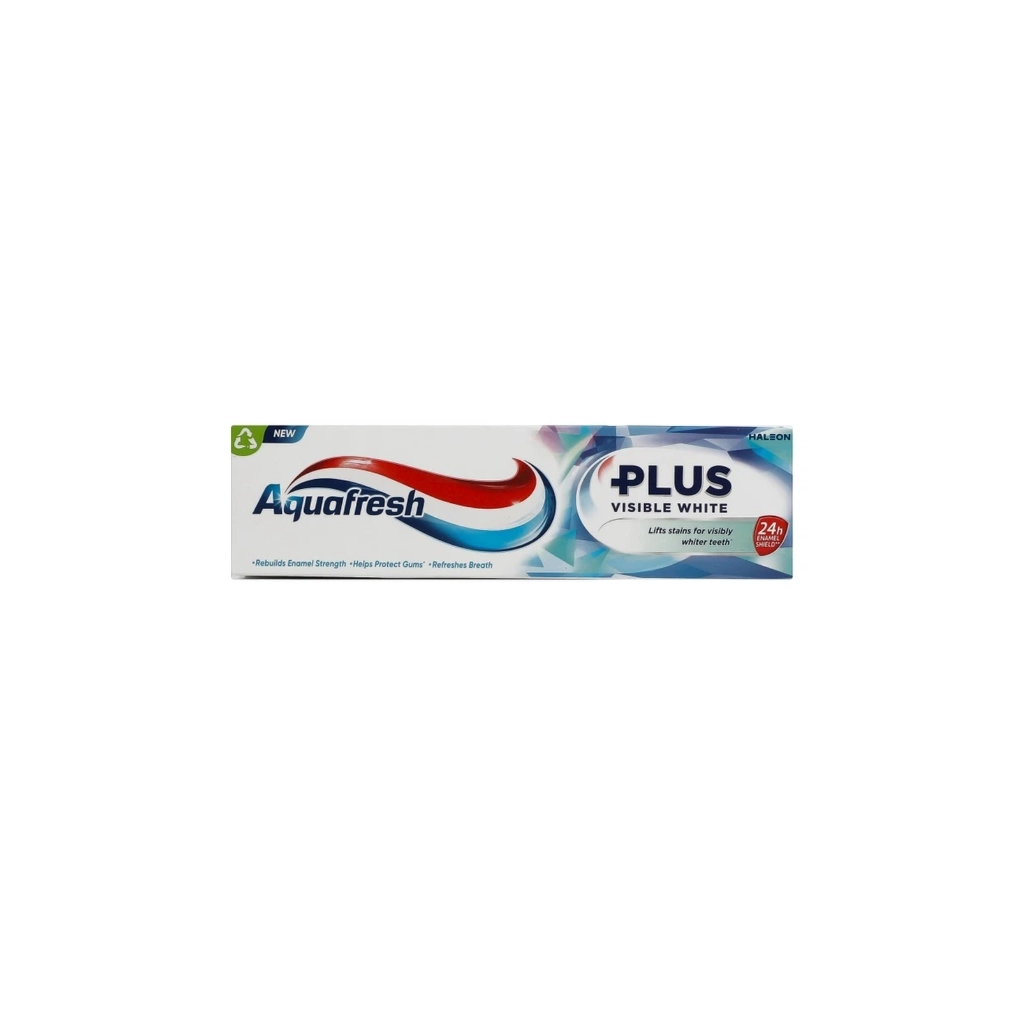 Зубна паста Aquafresh Plus Visible White 75 мл (5054563010360)