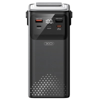 Батарея універсальна XO 80000mAh, PD/20W, QC/22,5W, Lamp, black (XO-PR287-BK)