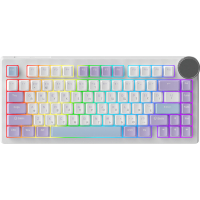 Клавіатура Ajazz AK820 V2 Coconut Flake Switch Wireless/Bluetooth/USB UA Purple/White/Blue (AK820-V2-CF-PWB)