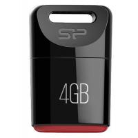 USB флеш накопичувач Silicon Power 4GB Touch T06 Black (SP004GBUF2T06V1K)