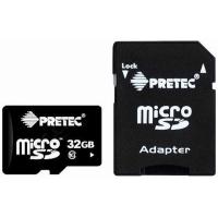 Карта пам'яті Pretec 32GB microSDHC class 10 UHS-I (STSH32G-SA)