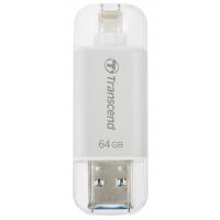USB флеш накопичувач Transcend 64GB JetDrive Go 300 Silver USB 3.1 (TS64GJDG300S)