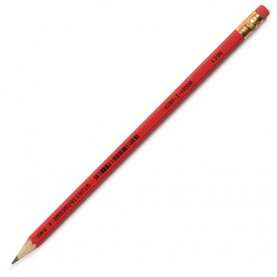 Олівець графітний Koh-i-Noor 1396-3, НВ, with eraser, red (139600200179) Олівець графітний Koh-i-Noor 1396-3, НВ, with eraser, red (139600200179)
