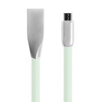 Дата кабель USB 2.0 AM to Micro 5P Knight Seria White Gelius (48750)