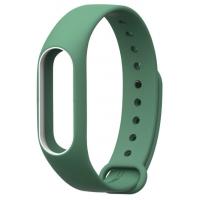 Ремінець до фітнес браслета Xiaomi Mi Band 2 green-white (297446)