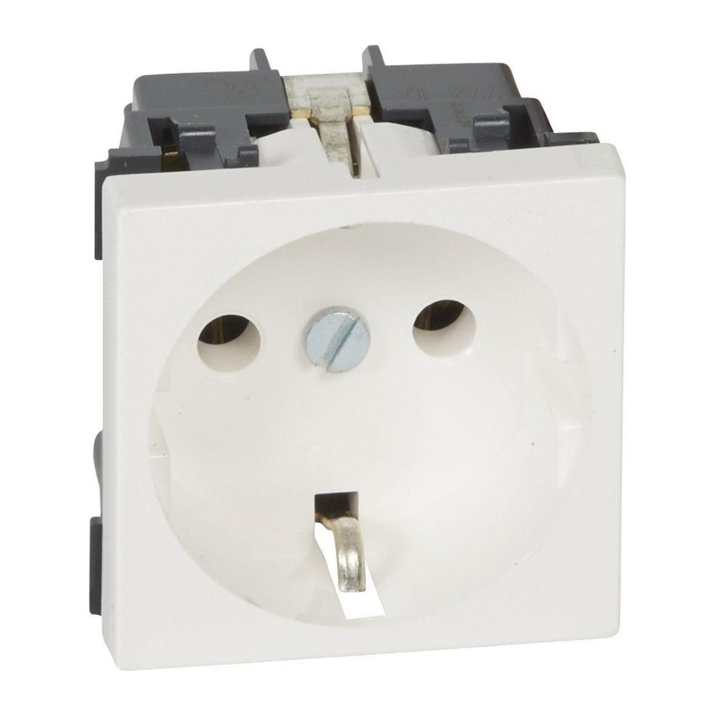 Розетка Legrand Розетка Schuko 16А 250В без шторок, 2 модуля, MOSAIC (077210) Розетка Legrand Розетка Schuko 16А 250В без шторок, 2 модуля, MOSAIC (077210)