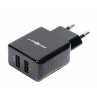 Зарядний пристрій Maxxter 2xUSB 5V/2.1A (UC-23A)