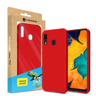 Чохол до моб. телефона MakeFuture Flex Case (Soft-touch TPU) Samsung A20/A30 Red (MCF-SA205RD)