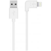 Дата кабель USB 2.0 AM to Lightning 1.2m MIXIT Right angle White Belkin (F8J147BT04-WHT)