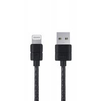Дата кабель USB 2.0 AM to Lightning 1.0m L21 Black Puridea (L21-Lightning Black)