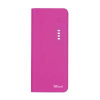 Батарея універсальна Trust Primo 10000 mAh Black, Pink (22749_TRUST)