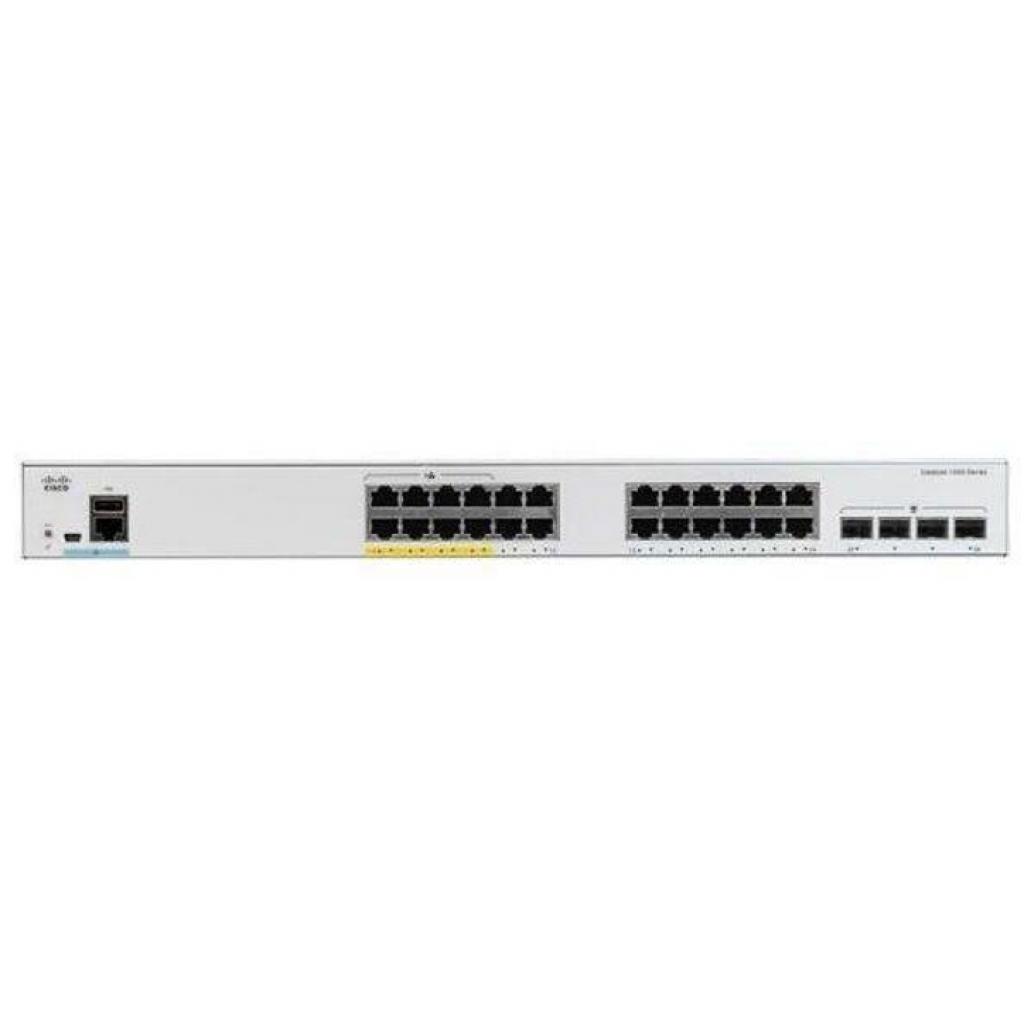 Комутатор мережевий Cisco C1000-24FP-4G-L
