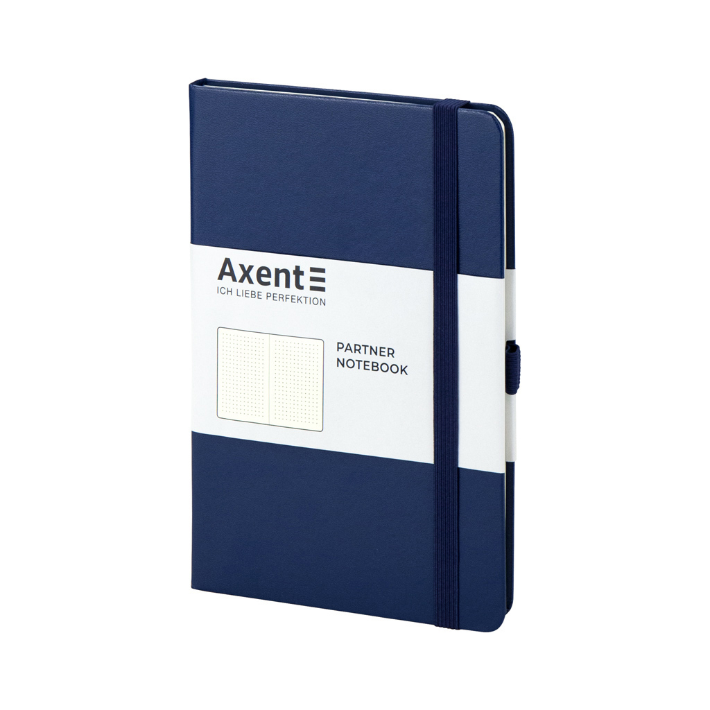 Книга записна Axent Partner 125х195 мм в точку 96 аркушів Синя (8306-02-A) Книга записна Axent Partner 125х195 мм в точку 96 аркушів Синя (8306-02-A)