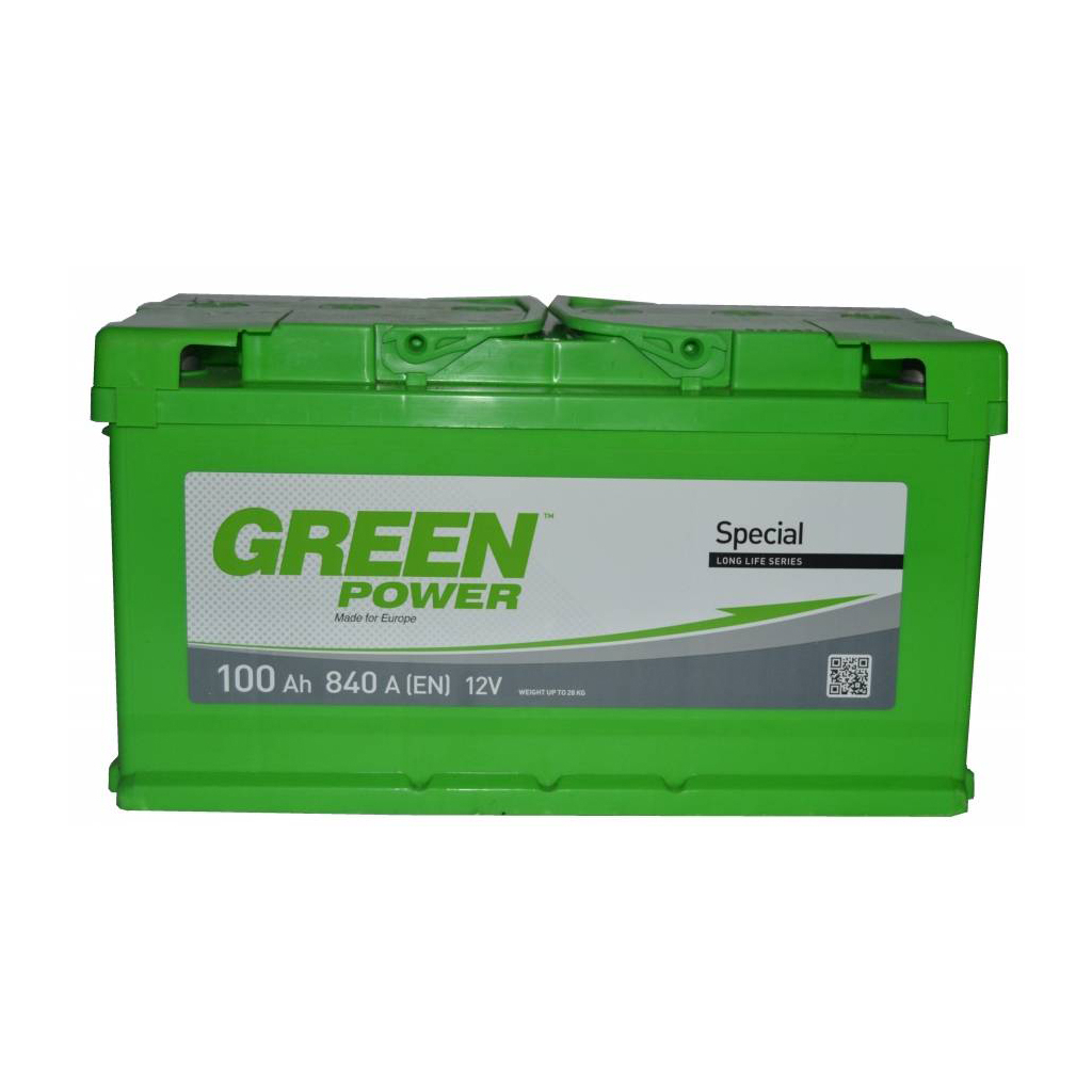 Акумулятор автомобільний GREEN POWER 100Ah (000022430)