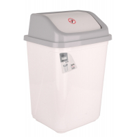 Контейнер для сміття Violet House 0098 White 30 л (0098 WHITE с/кр.30 л)