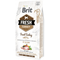 Сухий корм для собак Brit Fresh Turkey/Pea Light Fit and Slim Adult 2.5 кг (8595602530809)