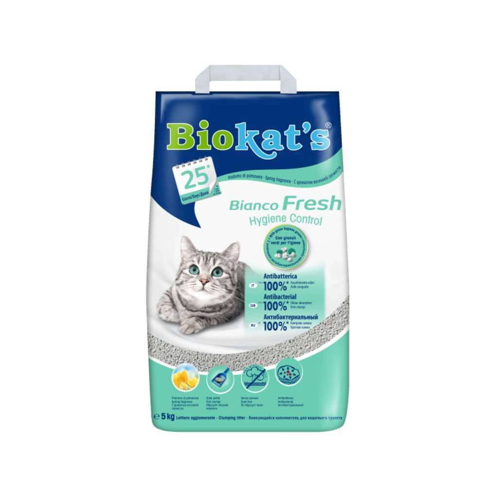 Наповнювач для туалету Biokat's BIANCO FRESH 5 кг (4002064617114) Наповнювач для туалету Biokat's BIANCO FRESH 5 кг (4002064617114)