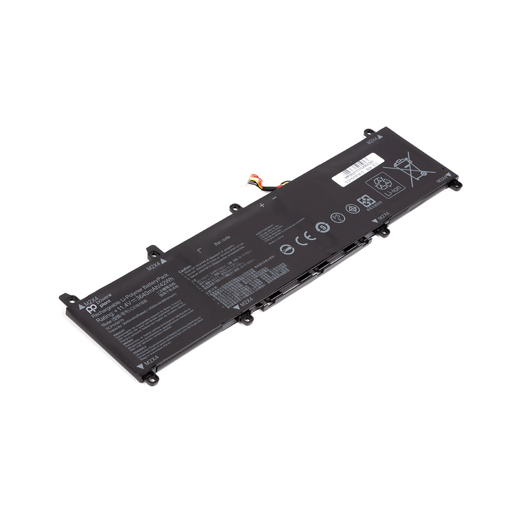 Акумулятор до ноутбука PowerPlant ASUS VivoBook S13 (C31N1806) 11.4V 3640mAh (NB431458) Акумулятор до ноутбука PowerPlant ASUS VivoBook S13 (C31N1806) 11.4V 3640mAh (NB431458)
