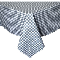 Provence tablecloth waterproof Simfoni gray check 136x220 (4823093421929)