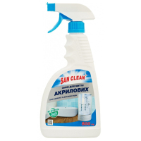 San Clean bathtub cleaning spray for acrylic bathtubs 500 g (4820003543023)