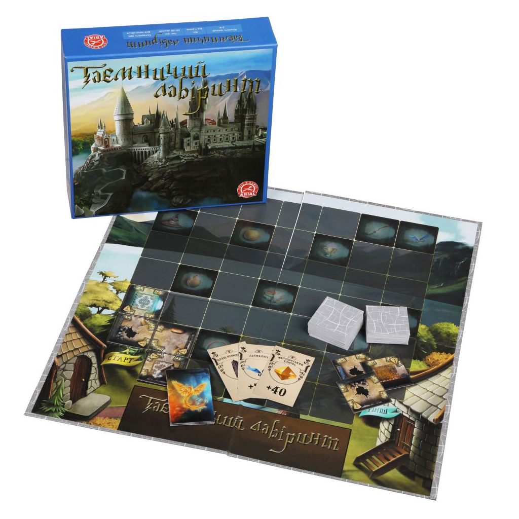 Настільна гра Arial Таємничий лабіринт (91133) Настільна гра Arial Таємничий лабіринт (91133)