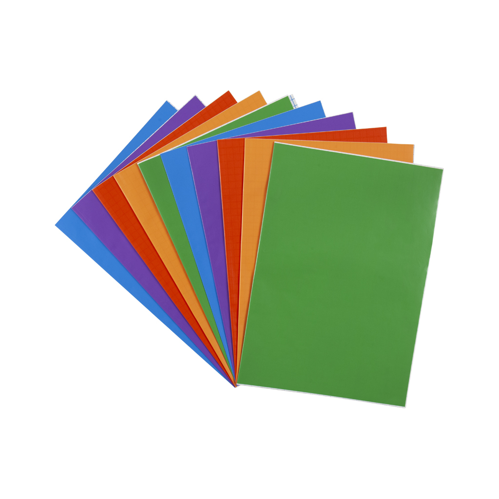 Обкладинки для книг Kite Плівка самоклеюча 50x36 см, 10 штук, асорті кольорів (K20-308)