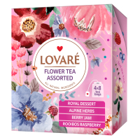 Lovare Assorted Flower tea 4 types of 8 pcs (lv.79686)