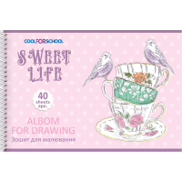 Cool For School drawing album on NATURE spring, 40 sheets 100g/m2 (CF60904-03)