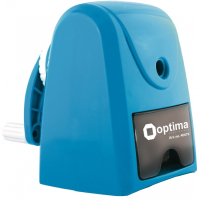Optima mechanical pencil sharpener with automatic feed, blue (O40676-02)