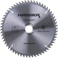HAISSER saw blade for wood - 250x32 60 teeth. (16475)