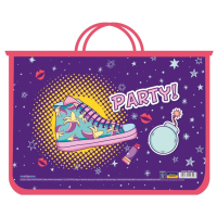 Папка - портфель Cool For School пластиковий на блискавці Beauty (CF30001-01)