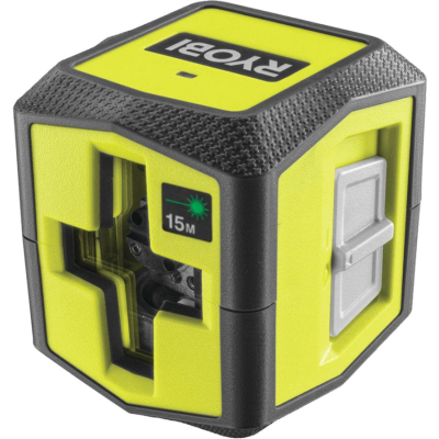 Лазерний нівелір Ryobi RBCLLG1 до 15м, перехресний, зелений промінь (5133004864)