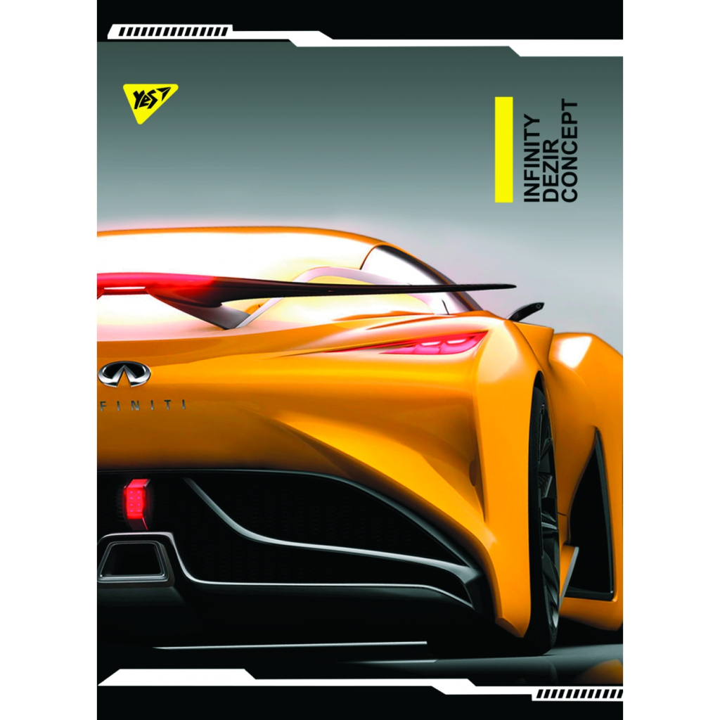 Зошит Yes А4 Dezir concept 48 аркушів, клітинка (681932) Зошит Yes А4 Dezir concept 48 аркушів, клітинка (681932)