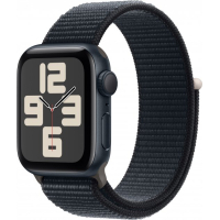 Смарт-годинник Apple Watch SE 2023 GPS 40mm Midnight Aluminium Case with Midnight Sport Loop (MRE03QP/A)