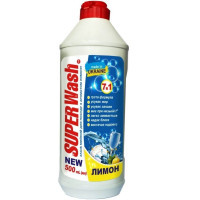 Hand dishwashing liquid Super Wash Lemon 500 ml (4820096036259)