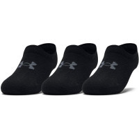 Socks Under Armor 1351784-002 Essential UltraLowTab 3 pairs Black MD (193444522518)